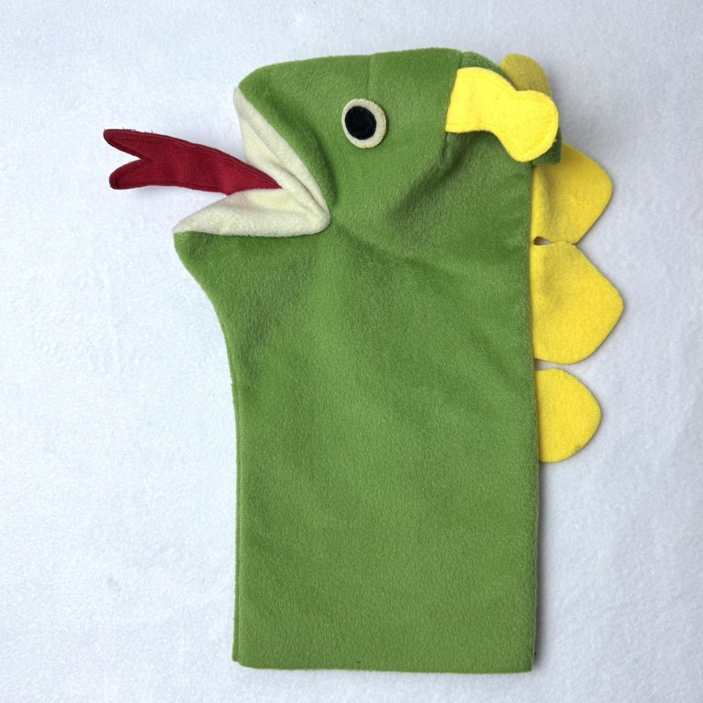Baby Einstein Bard The Dragon Vintage Hand Puppet Legends And Lore Kids II Green